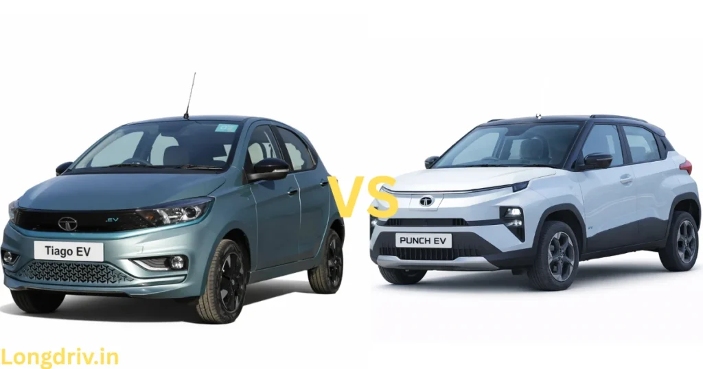 Tata Tiago EV vs Tata Punch EV:
