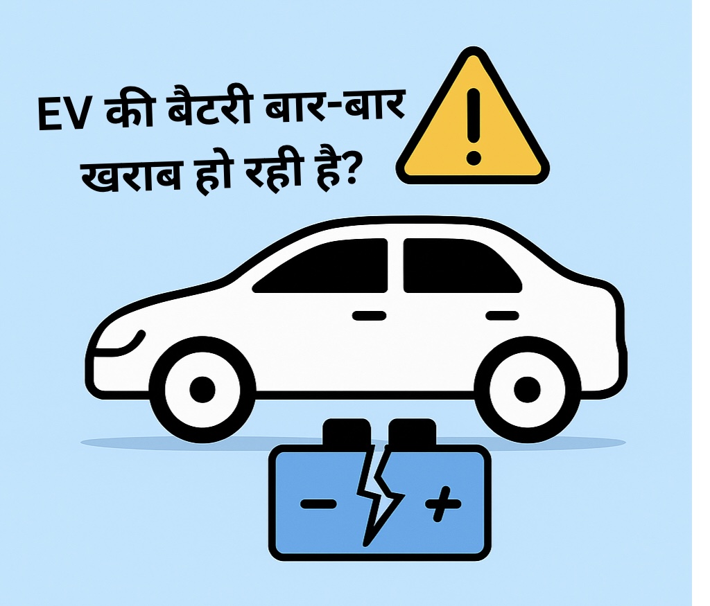 EV बैटरी खराब होने पर क्या करें – 2025 की सरल हिंदी जानकारी” EV बैटरी खराब क्यों होती है