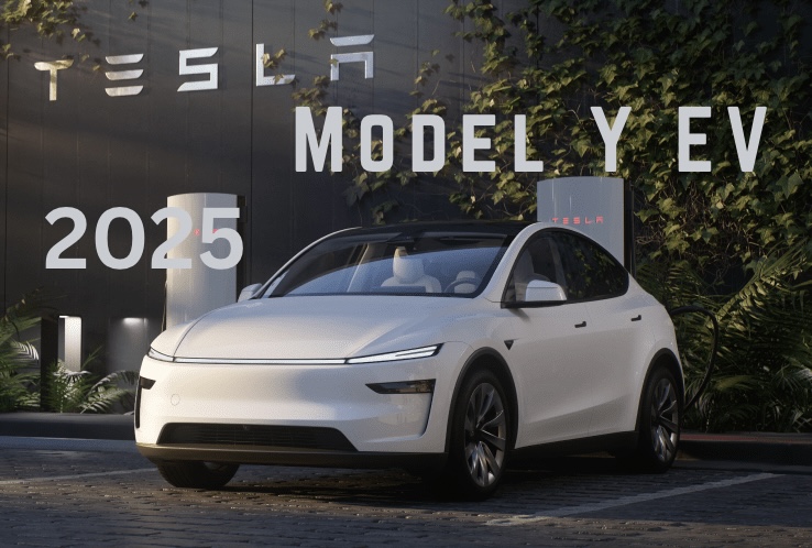 Tesla Model Y EV 2025 – प्रीमियम इलेक्ट्रिक SUV जिसमें 530KM रेंज, ऑटोपायलट टेक्नोलॉजी और ₹55–75 लाख की अनुमानित कीमत है। Longdriv.in पर पूरी जानकारी।