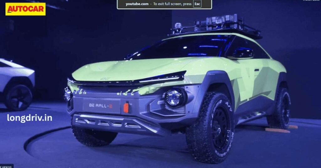 Mahindra BE Rall-E Electric SUV – दमदार ऑफ-रोड लुक देखने को मिलता हैं। 